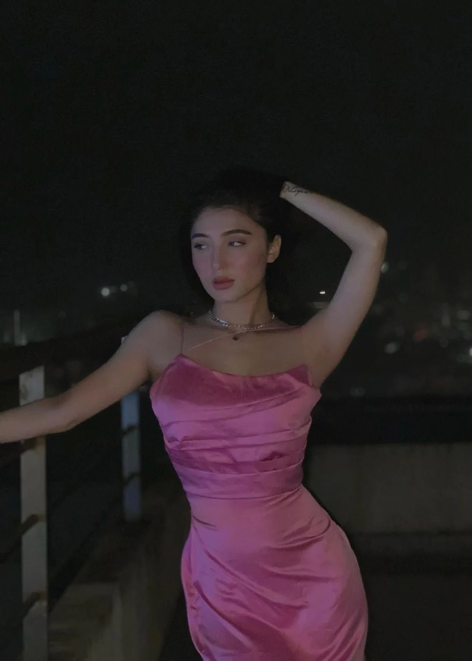 Date Pink Dress - Image 4