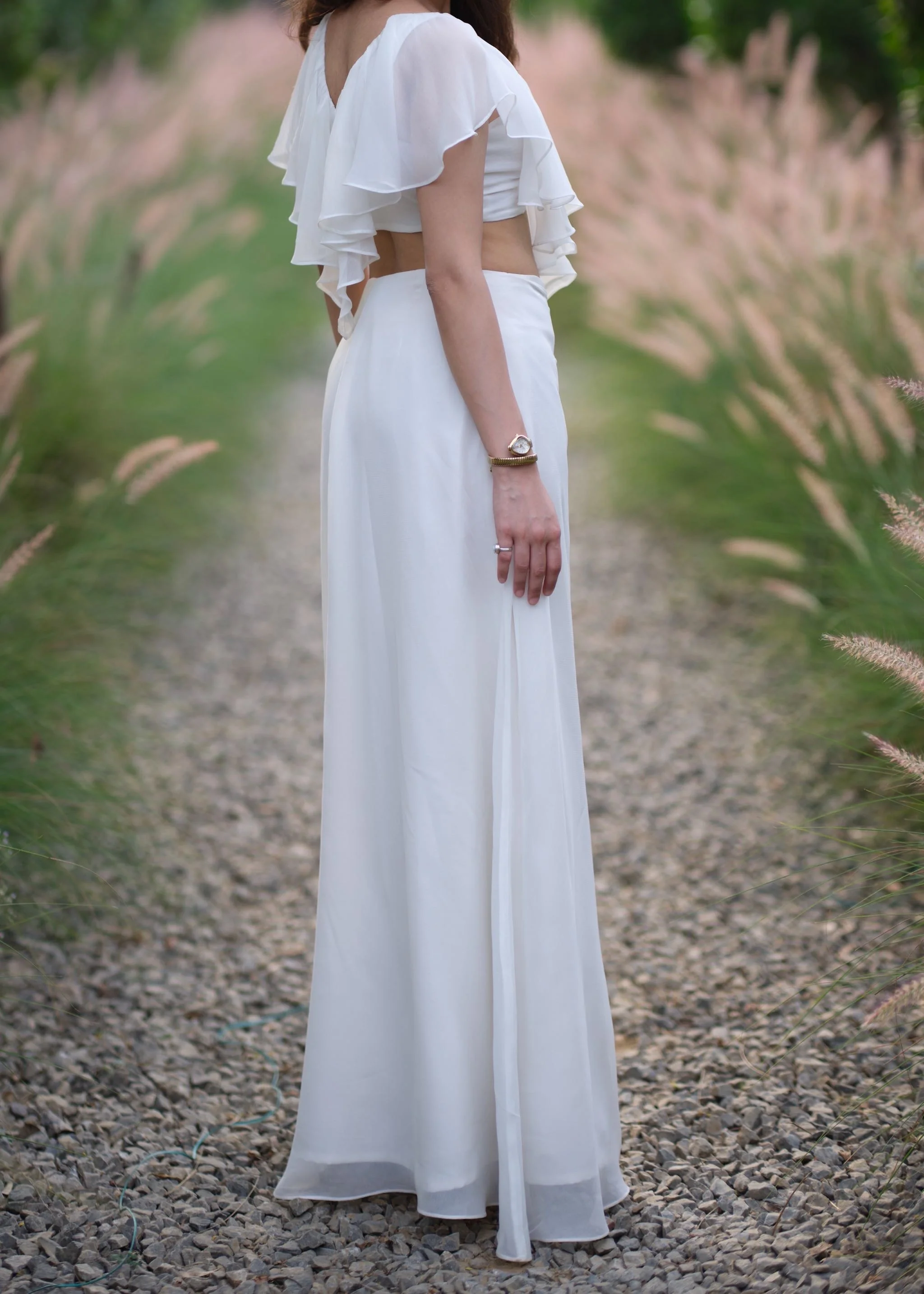 Ivory Ruffle Top - Image 4