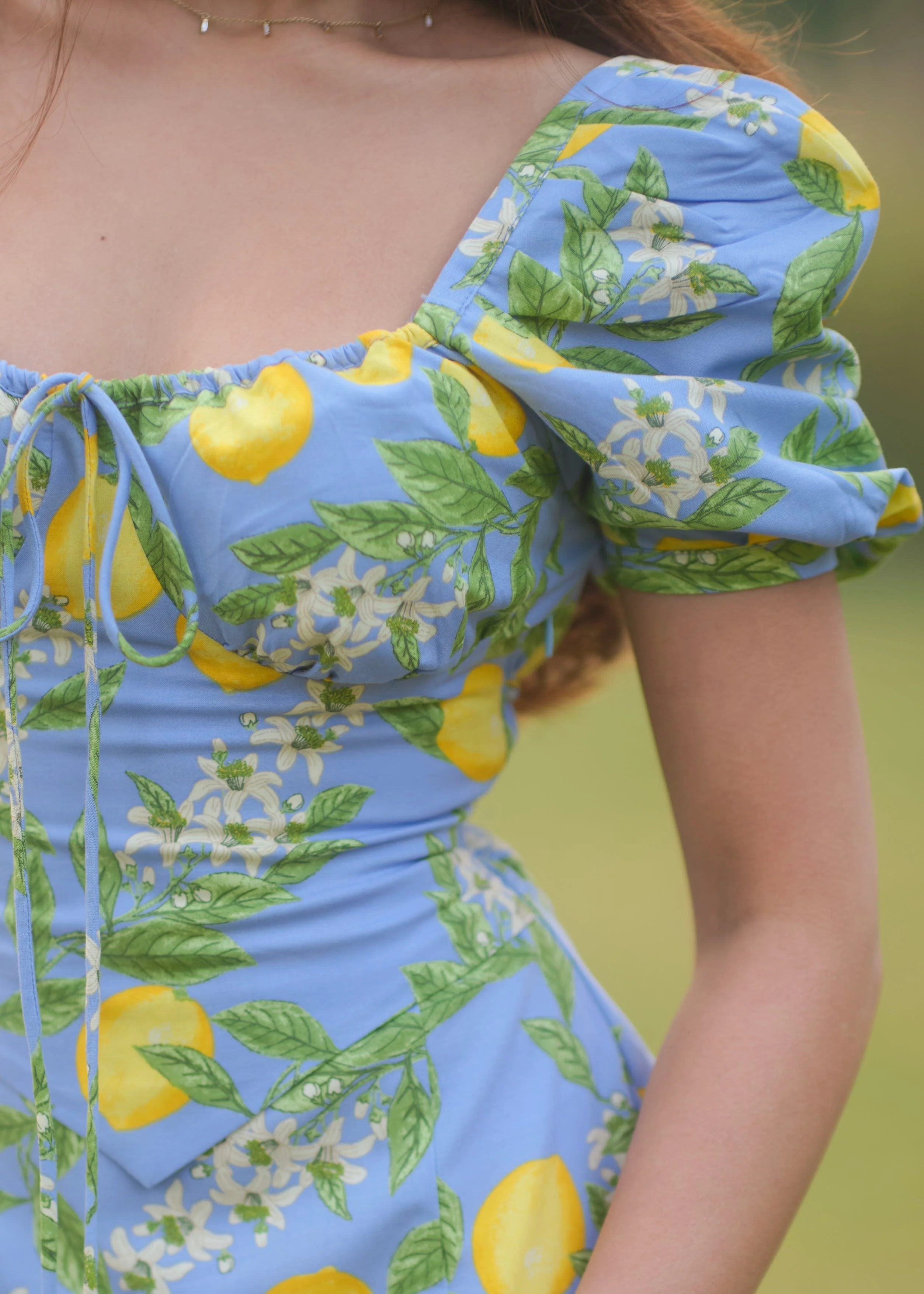 Lemon Bustier Dress - Image 3