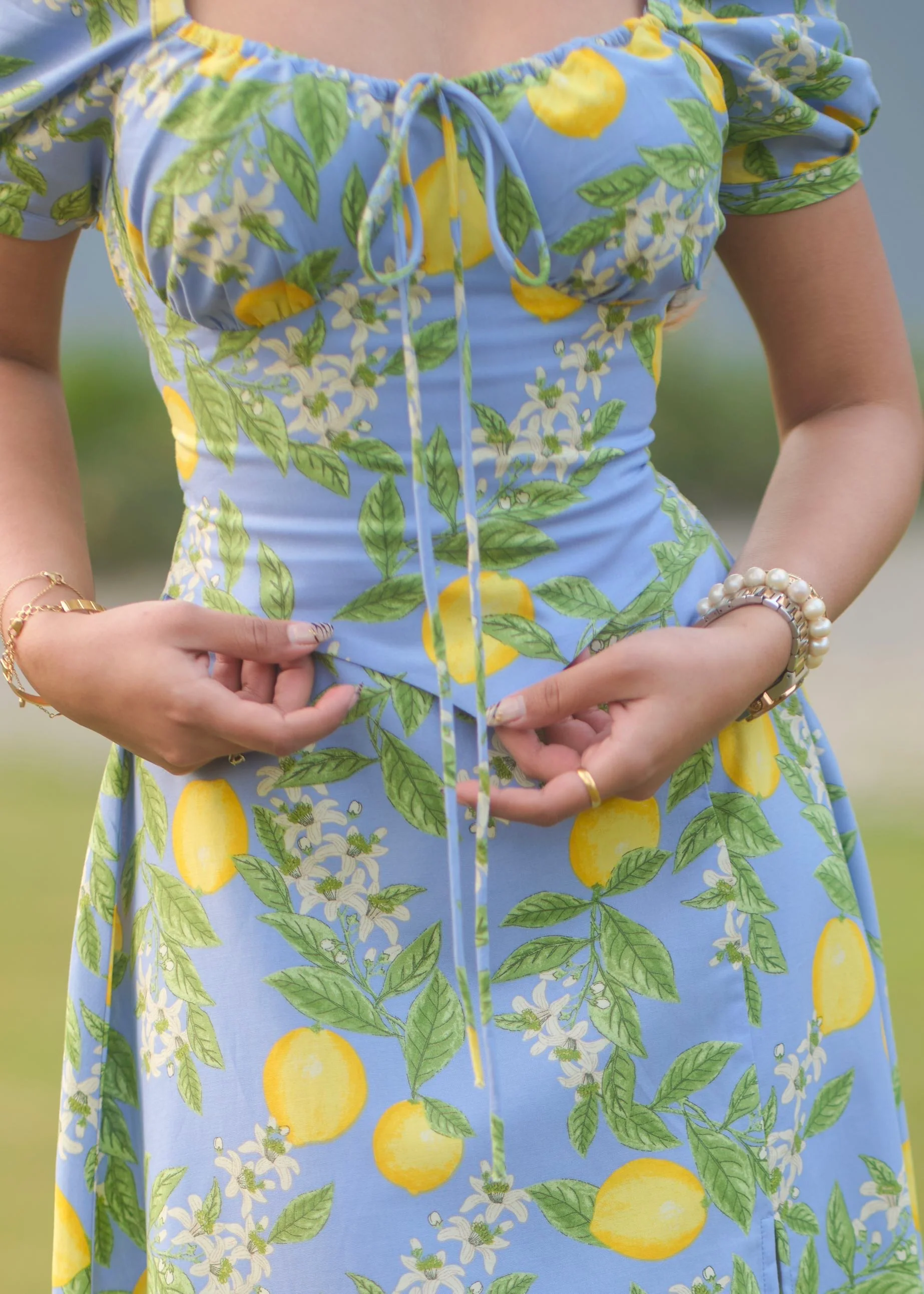 Lemon Bustier Dress - Image 8