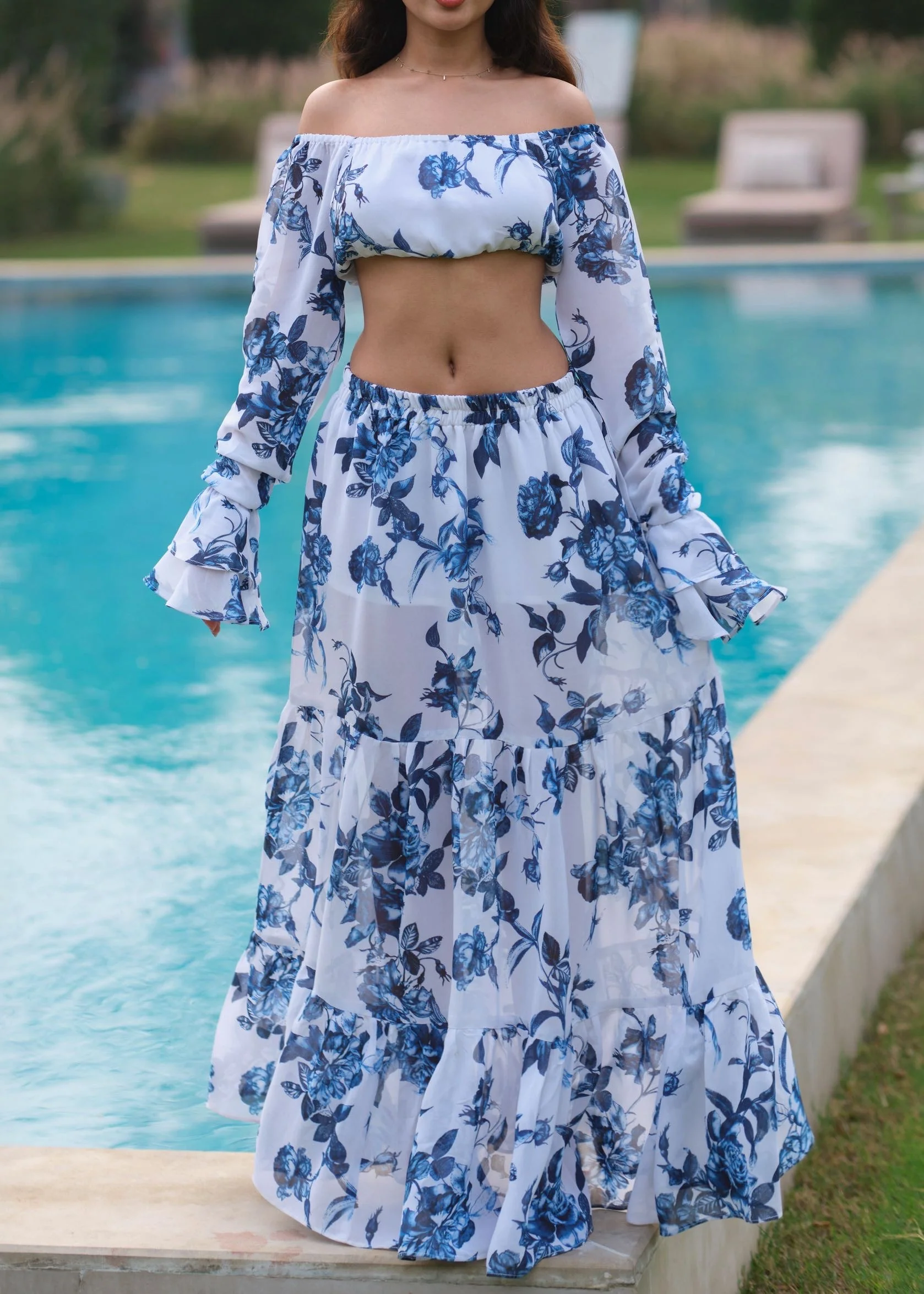 Sapphire Floral Set - Image 5