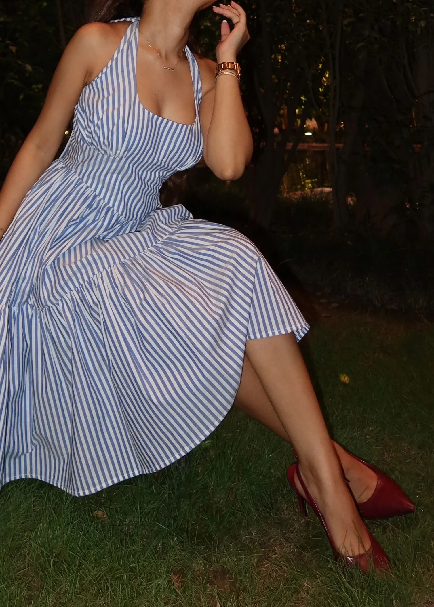 Striped Yacht Dress - Image 14