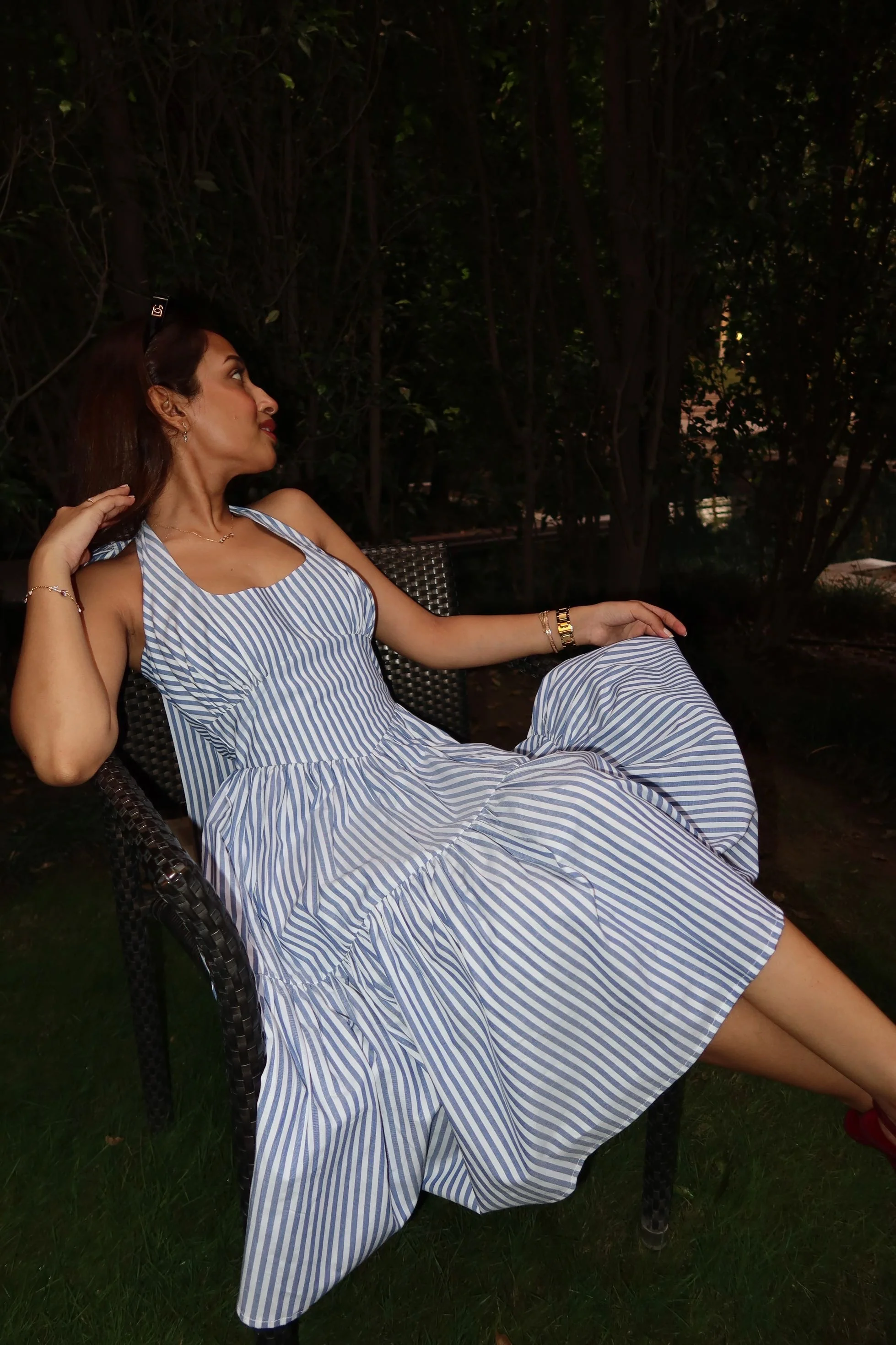 Striped Yacht Dress - Image 5