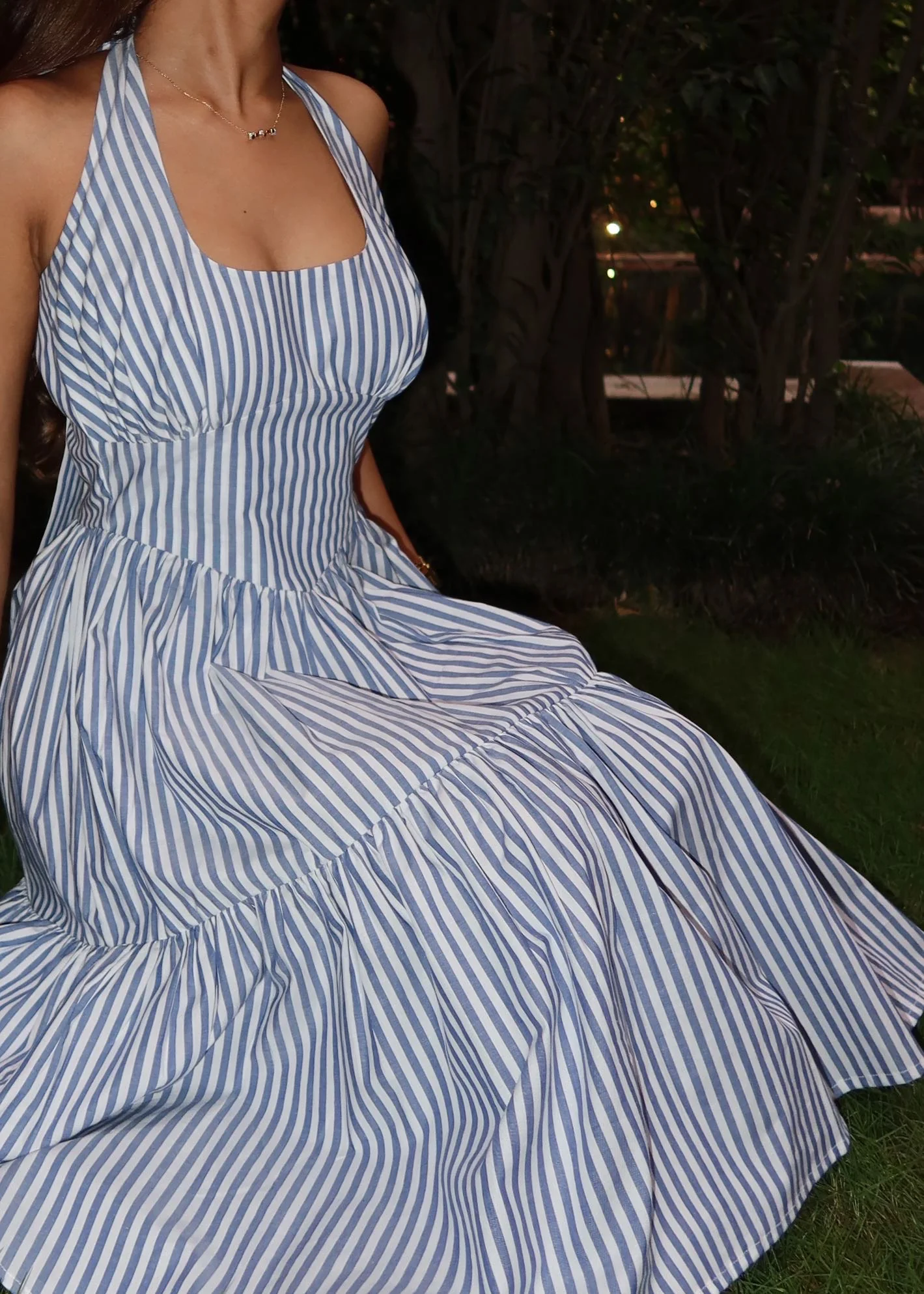 Striped Yacht Dress - Image 6