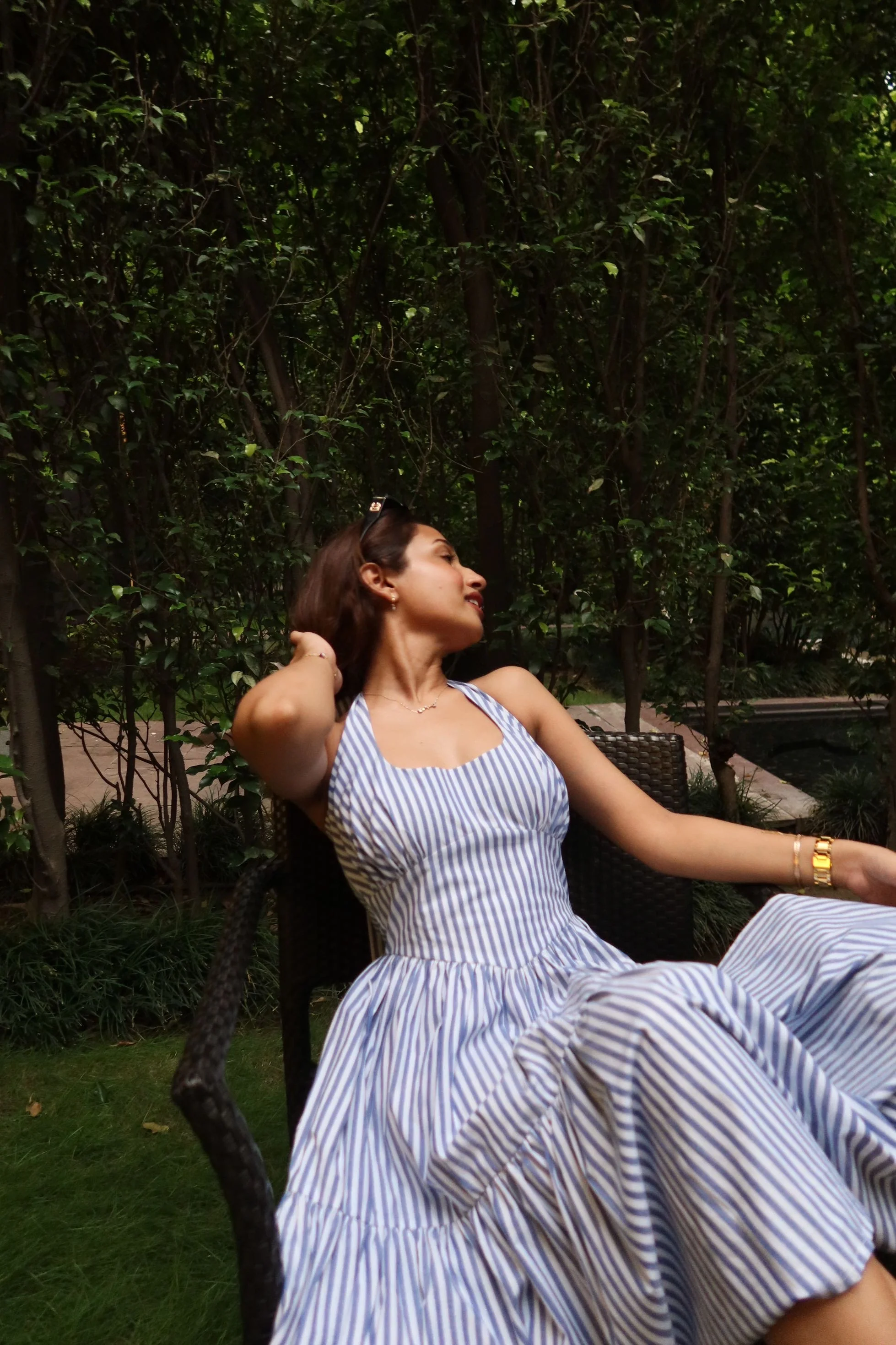 Striped Yacht Dress - Image 9