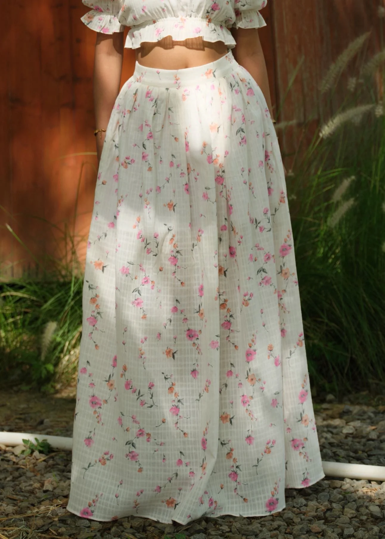 Velour Floral Co-Ord Set - Image 3