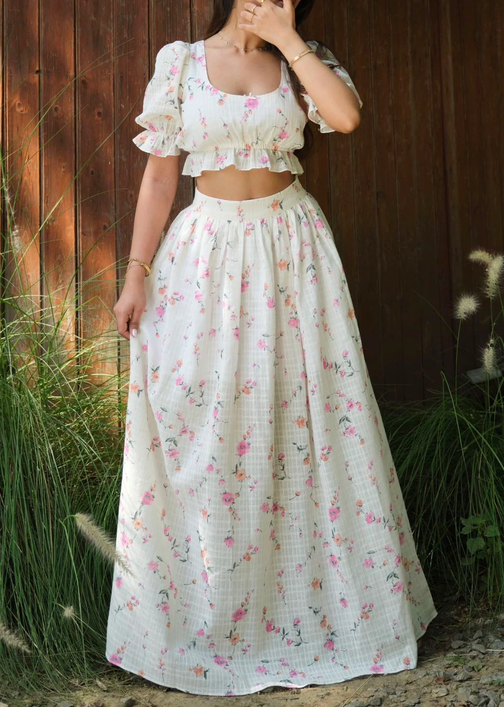 Velour Floral Co-Ord Set - Image 5